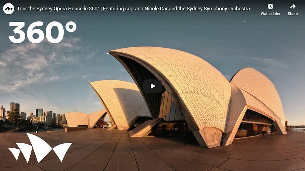 Sydney Opera House 360 Video Tour