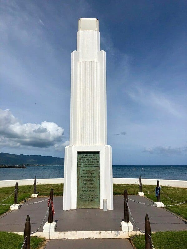 Hale'iwa Beach Park War Memorial
