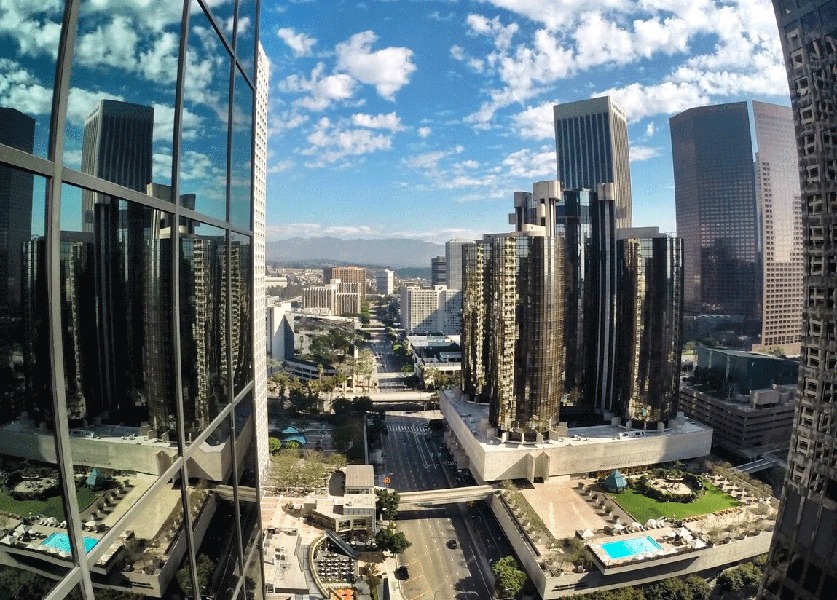 Downtown Los Angeles. Photo by Bill Hallisky. 