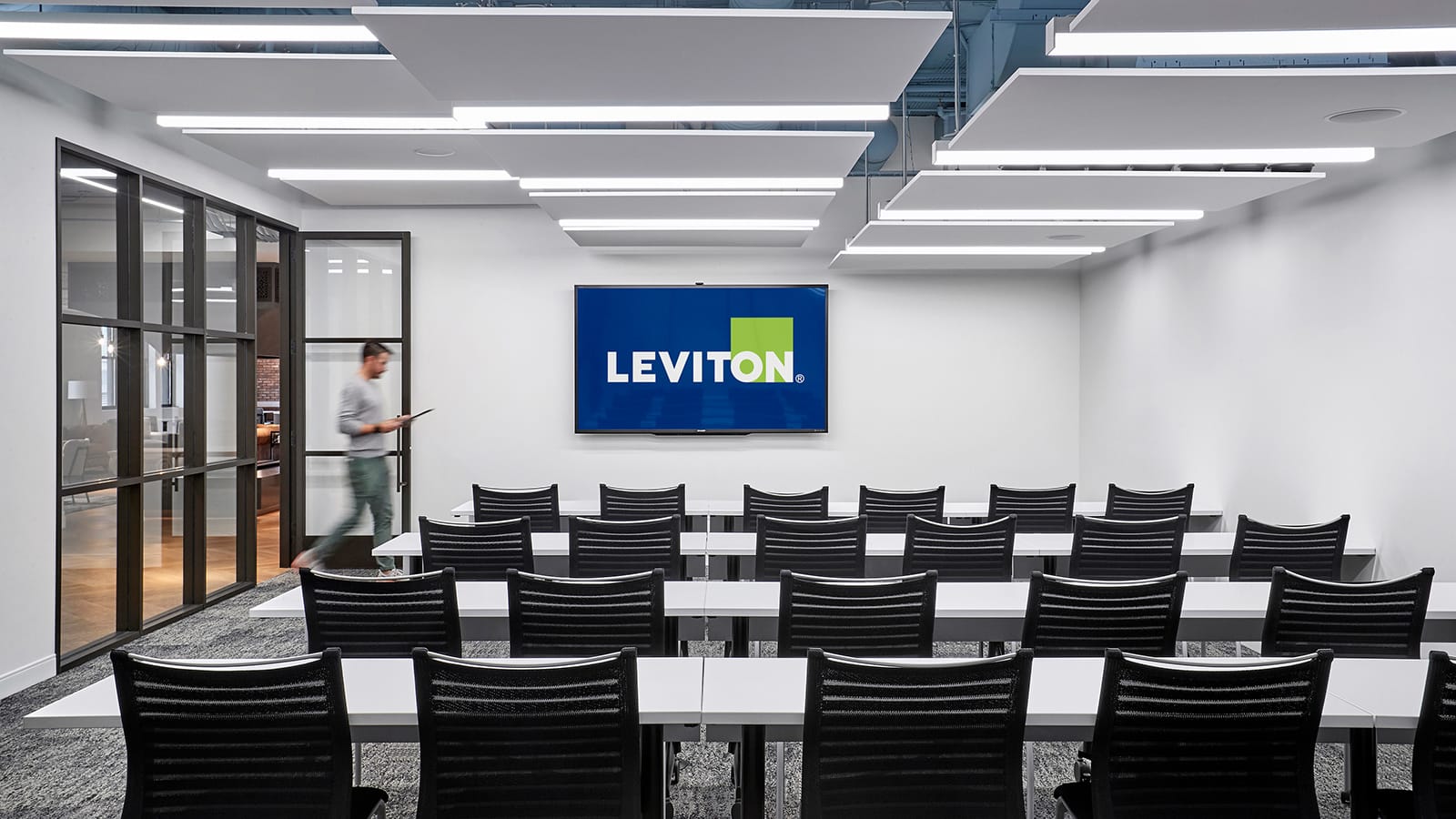 Leviton training and conference space
