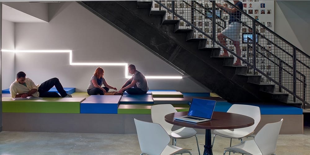 LinkedIn's Chicago office. Photo by Eric Laignel. 