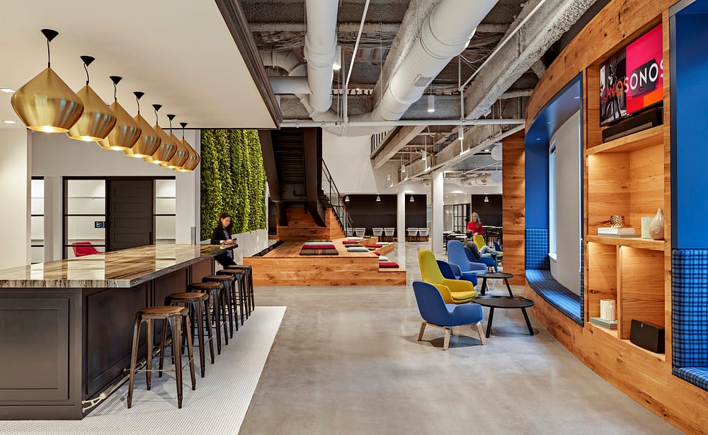 The offices of Sonos in Boston, MA. 