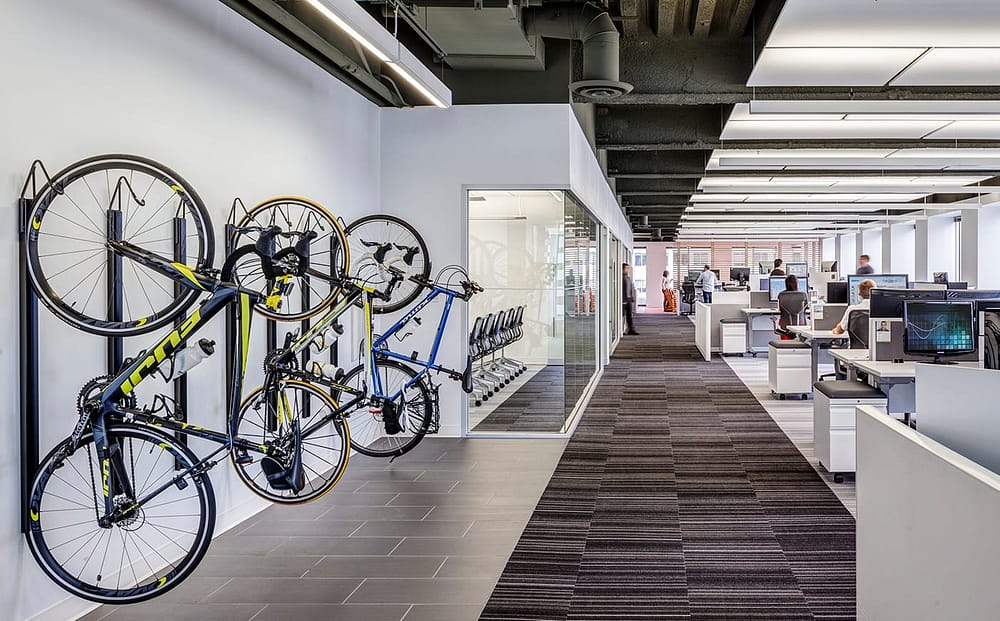 Whitepages Seattle Secure and covered bicycle storage is a scorecard item.