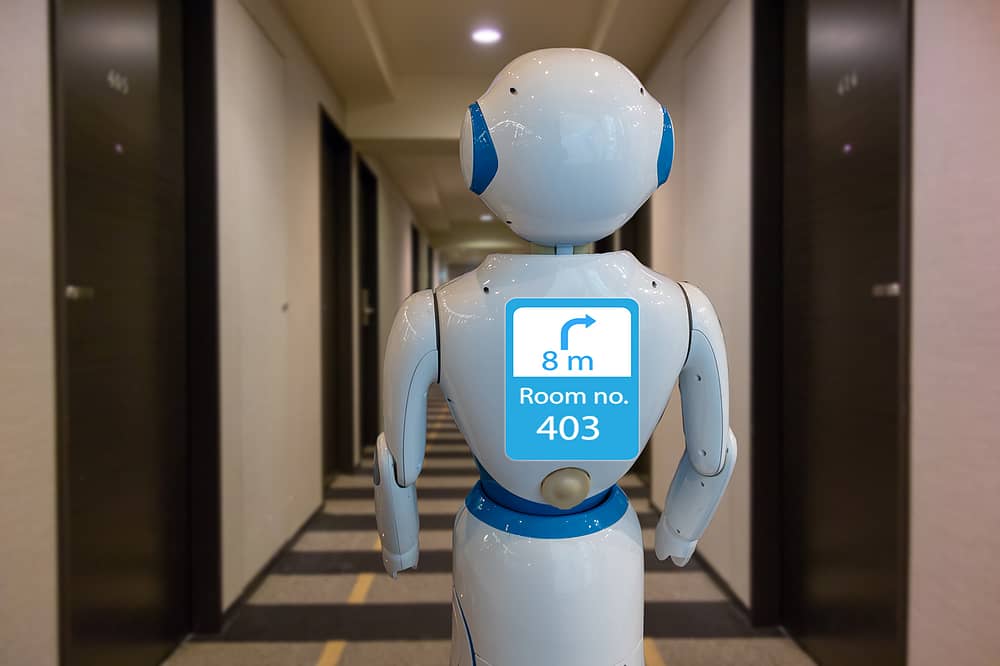 Robotics being used in hospitality spaces