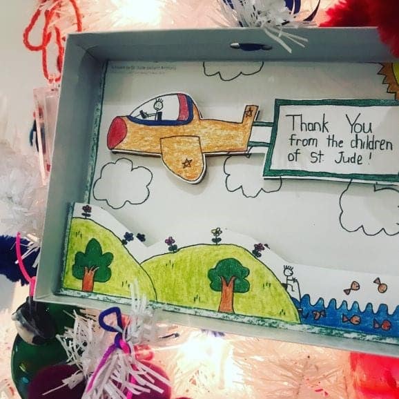 Artwork by the patients at St. Jude's