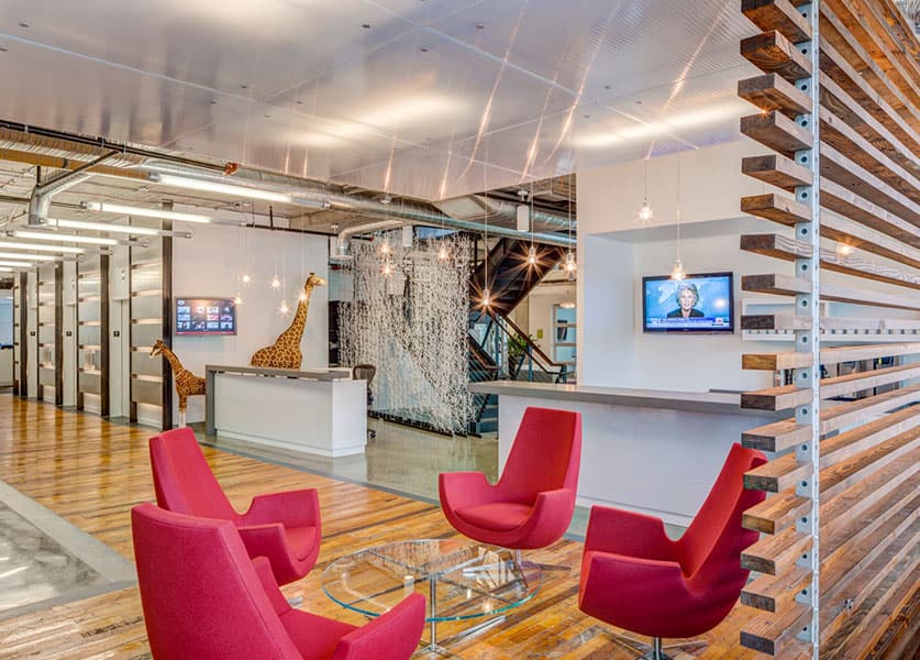 Waggener Edstrom Bellevue. © IA Interior Architects.