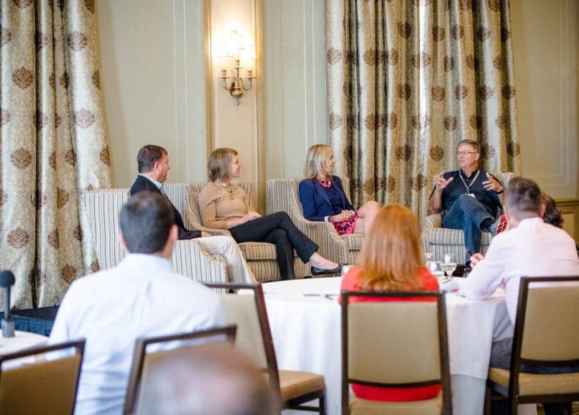 One of the break-out panel discussions. Photo courtesy Sunbrella®