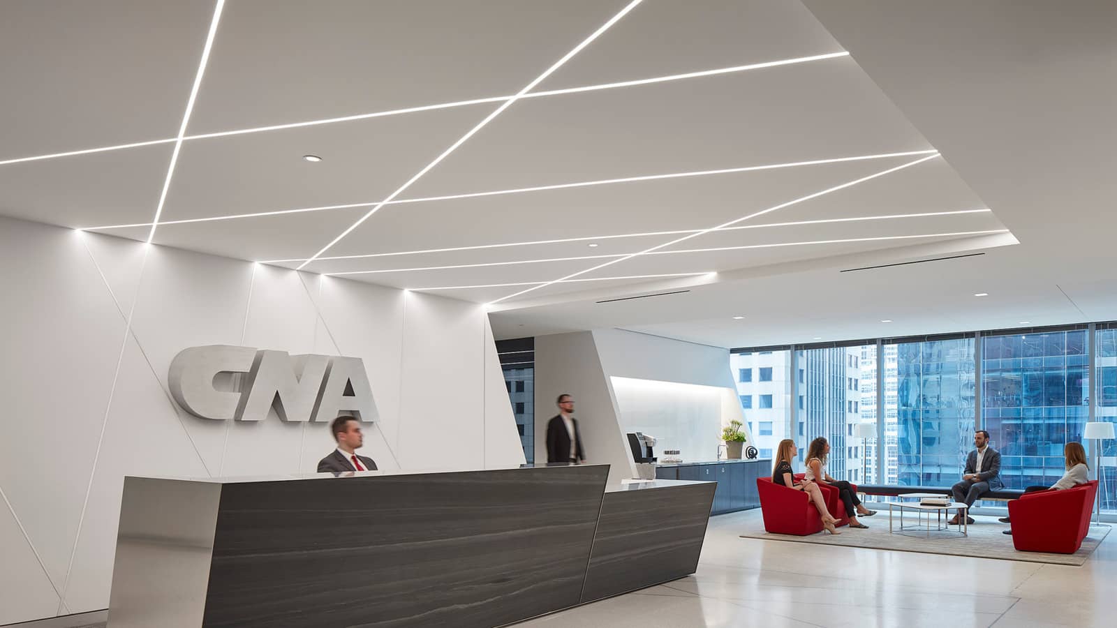 CNA Headquarters, Chicago. Photo © Tom Harris
