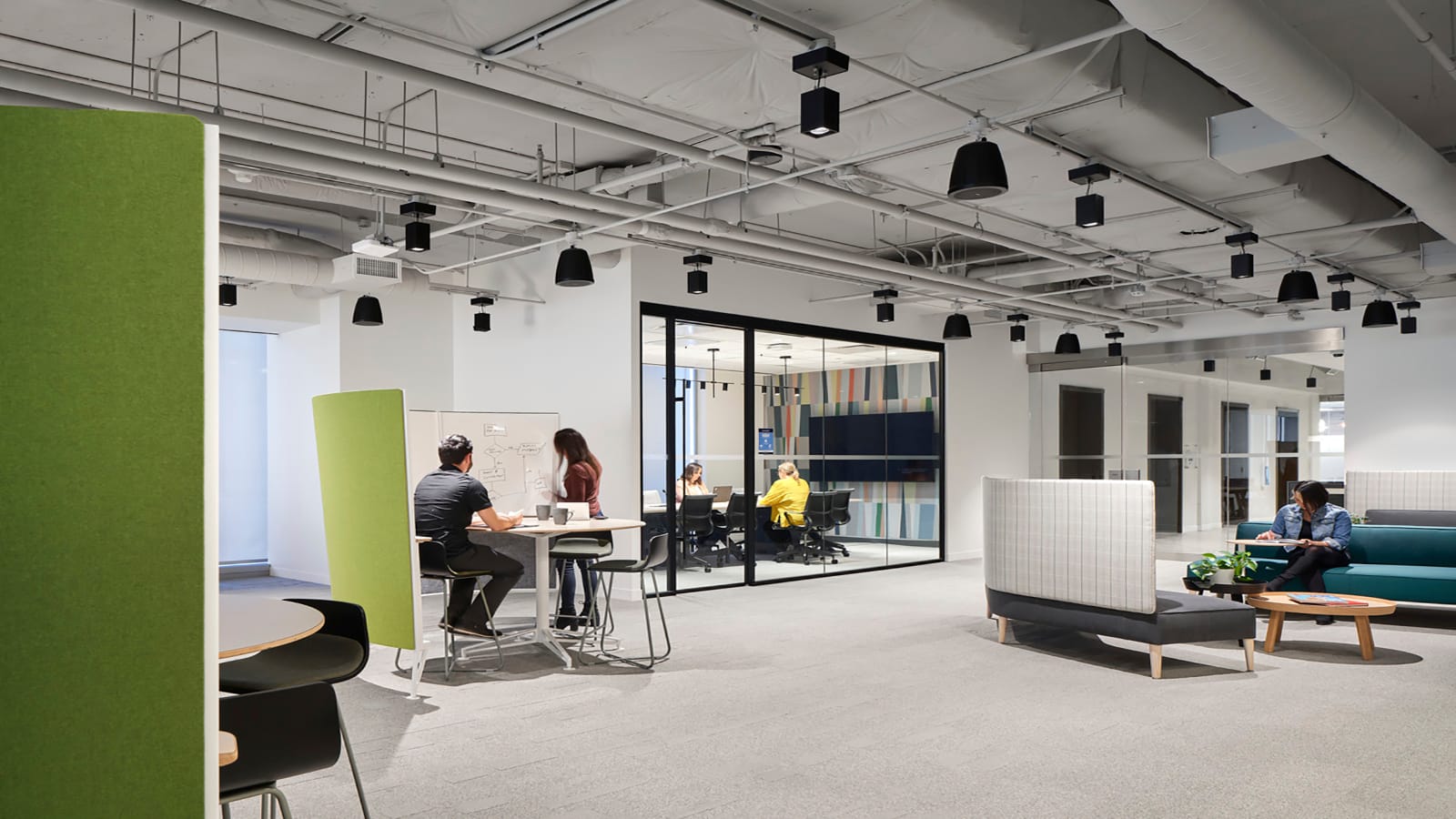 OMERS open office space