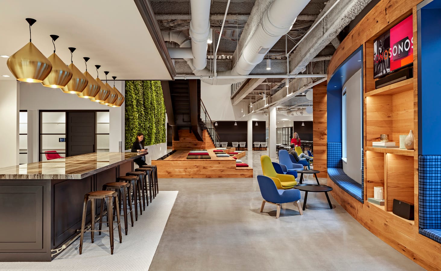 The offices of Sonos in Boston, MA. 
