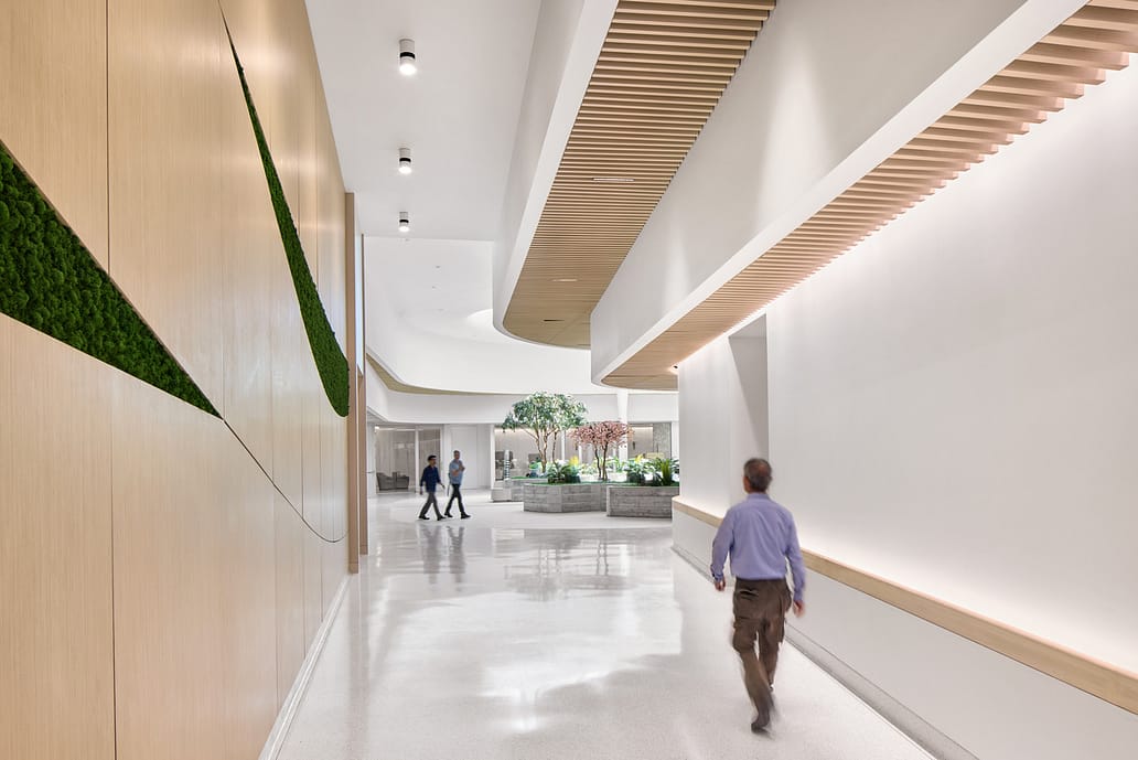 NEMS PACE San Jose CA_Green Wall Wayfinding