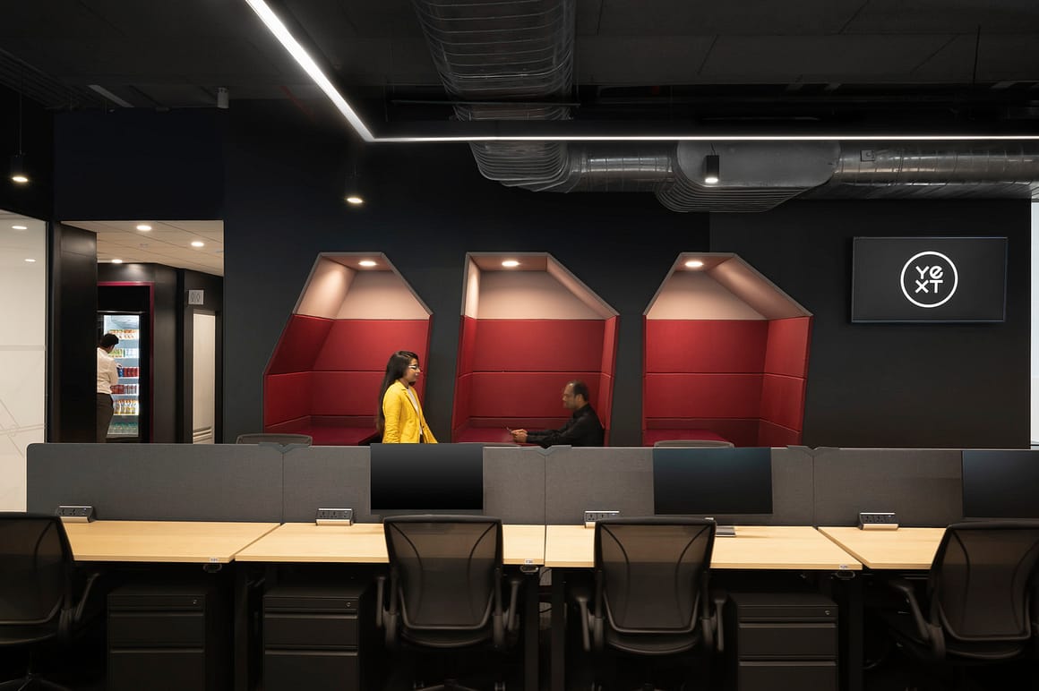 Yext Hyderabad Red Booths