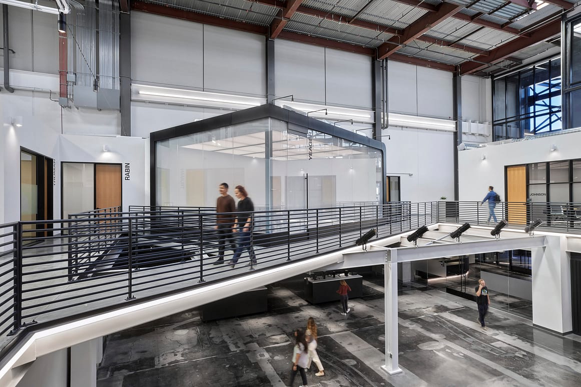 Confidential defense technology client campus, Costa Mesa