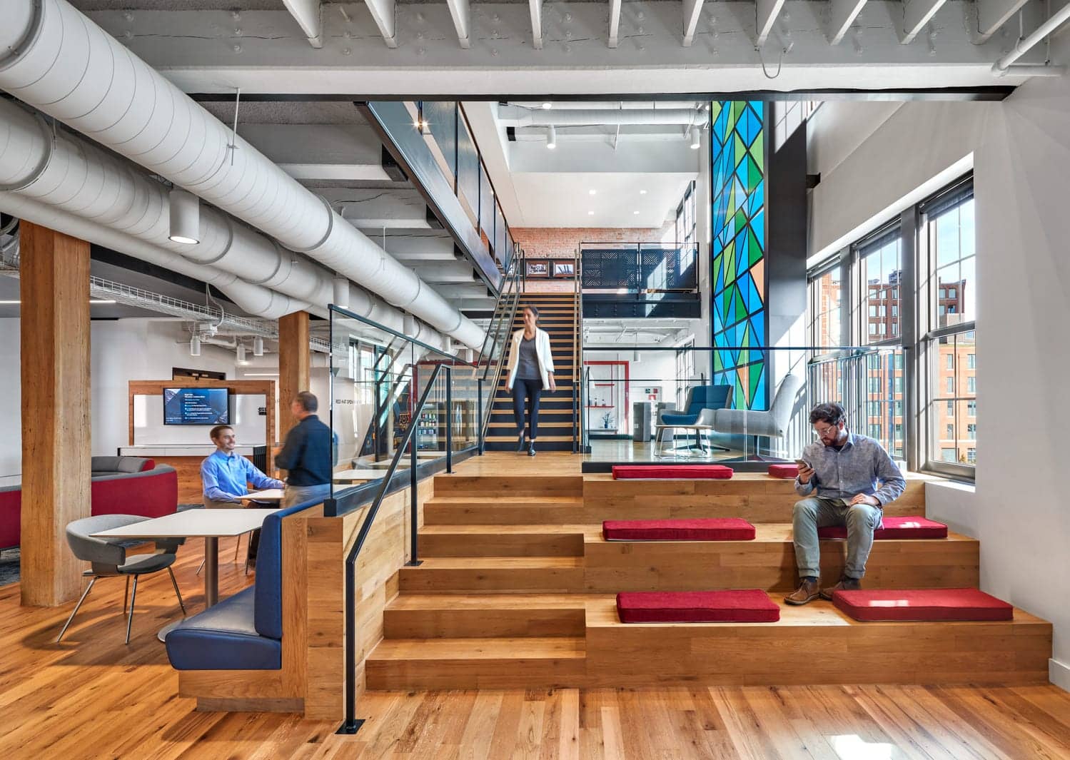 RedHat, Boston. Photo © Robert Benson Photography.