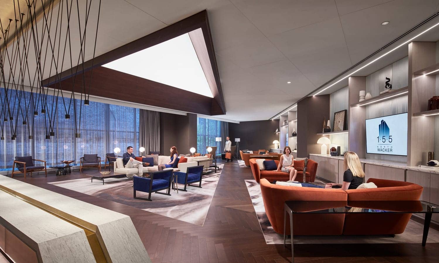 The John Buck Company Conference Center. Chicago. Photography © Tom Harris.