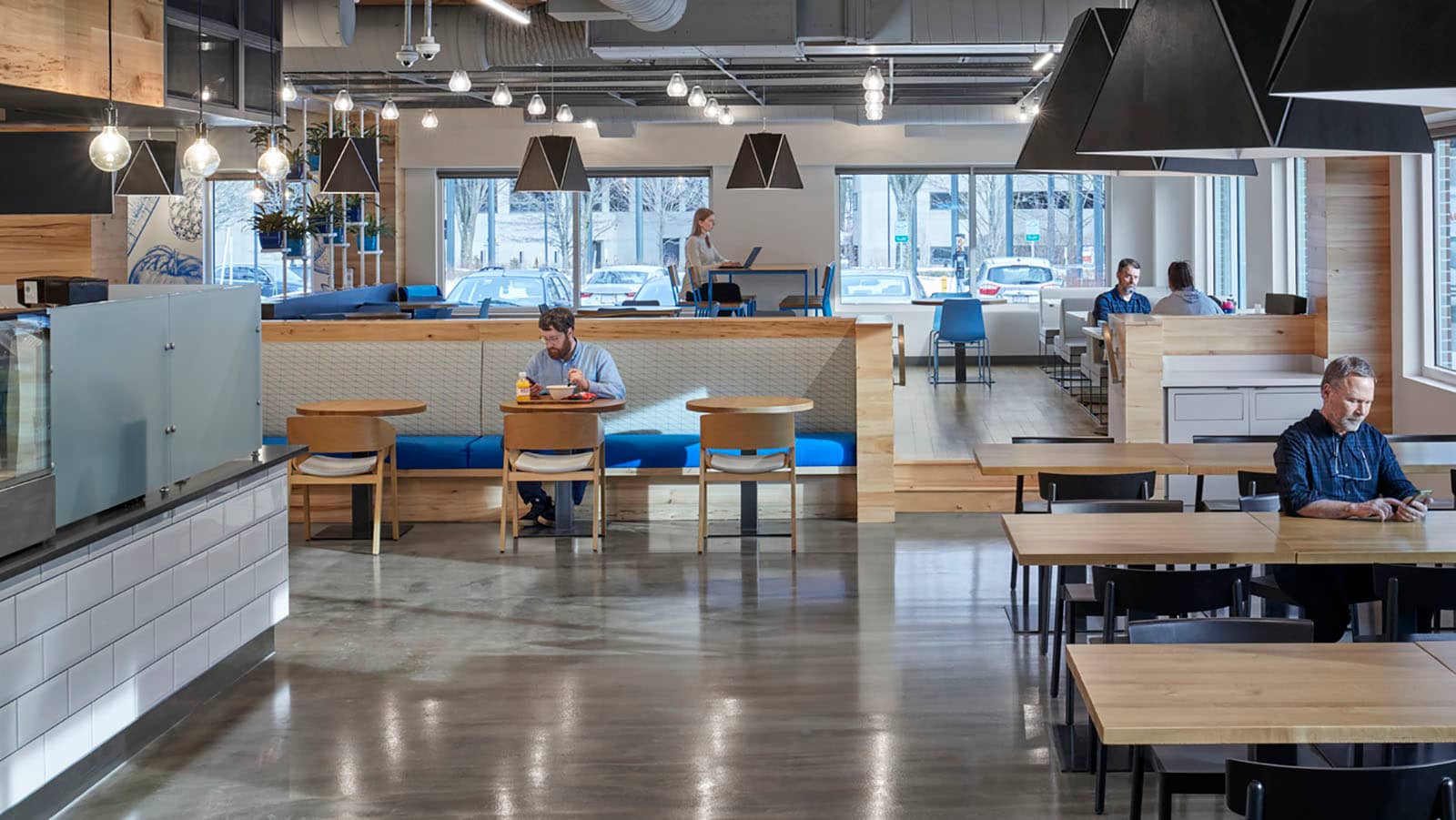 Sun Life Financial cafe area
