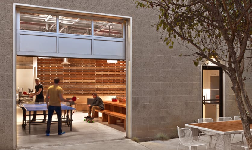 The Ping Pong Arena at Sapient's Santa Monica Offices