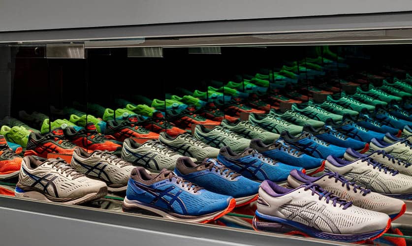 ASICS Shoes at the Boston Creation Studio