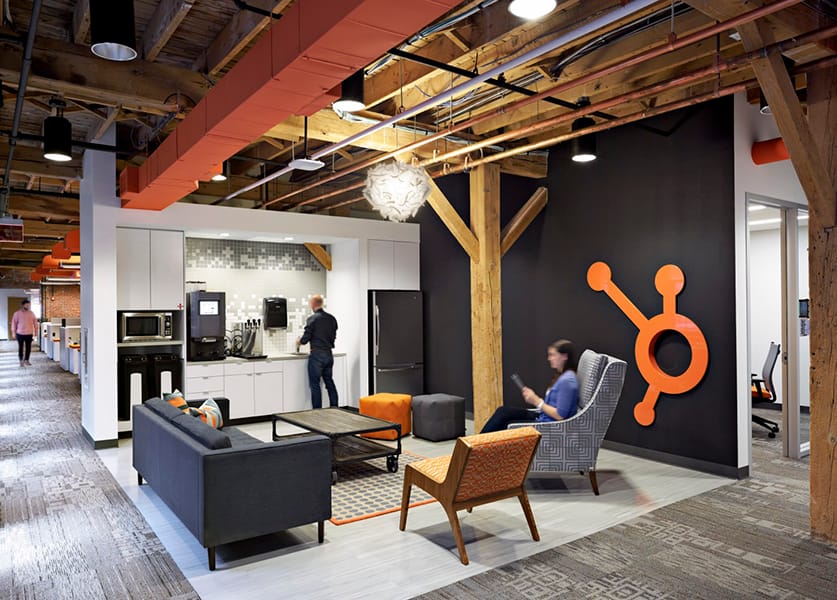 Hubspot in Cambridge, Massachusetts. Photo by Robert Benson.