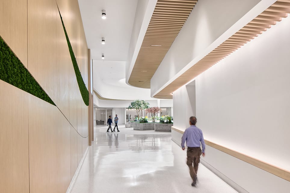 NEMS PACE San Jose CA_Green Wall Wayfinding